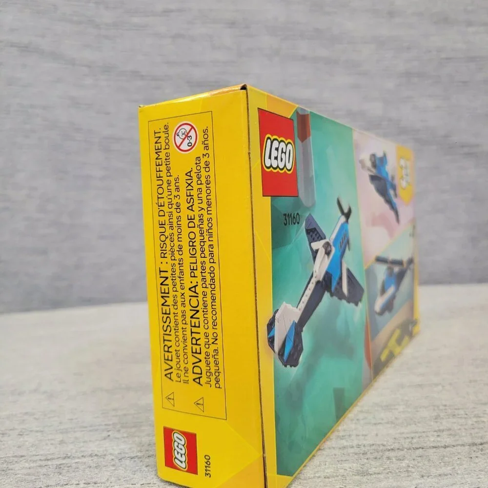 Lego Creator 3 in 1 Aircraft: Race Plane 31160